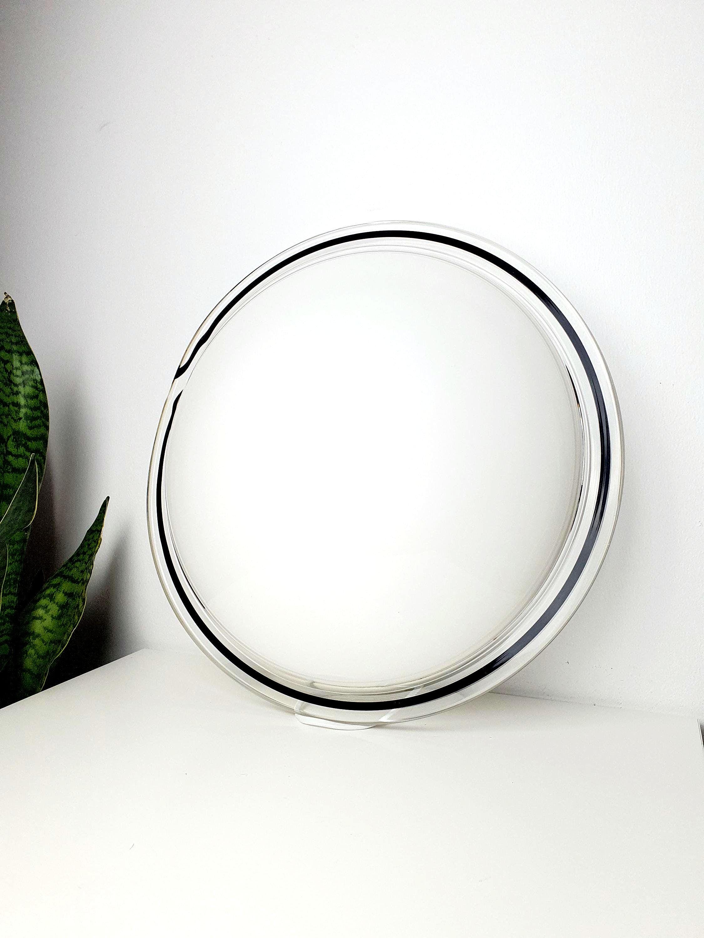 Murano Glass Flush Mount Light: Mid-Century Italian Ceiling/Wall Lamp