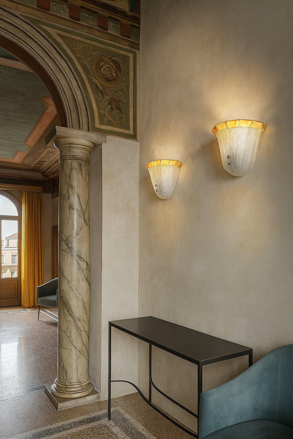 From Venice with Light – 700 Years of Murano Glass Chandeliers & Sconces