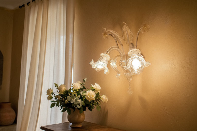 Floral Style Vintage Murano Glass Lighting – Ciocca Chandelier Guide