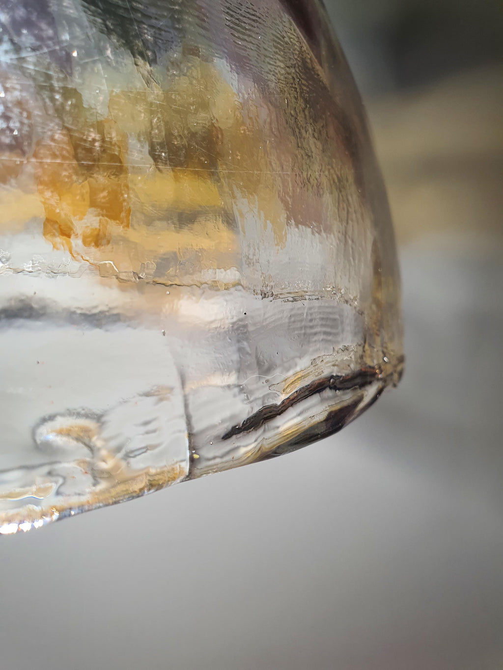 La Murrina 彩色穆拉诺玻璃钟形吊灯 – 绿色与黄色装饰