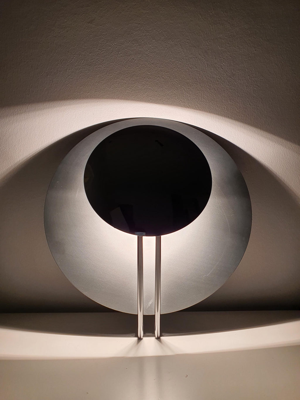 Luciano Cesaro 为 Tre Ci Luce 设计的 Vega 墙灯 / 吸顶灯 | 意大利后现代太空时代设计