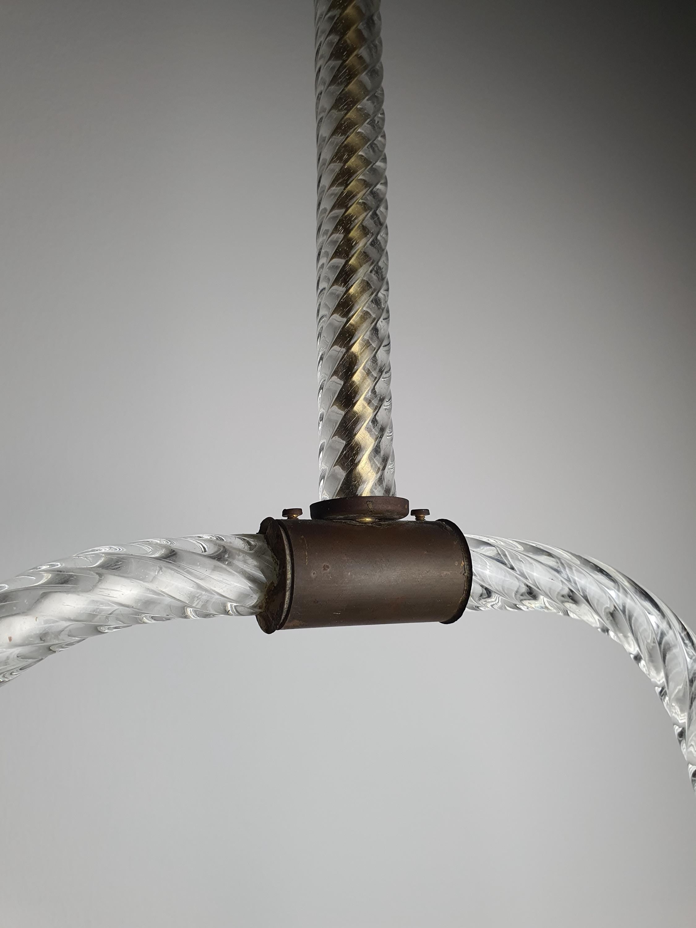 复古穆拉诺玻璃花形吊灯（归属 Barovier & Toso）| 意大利奢华灯饰