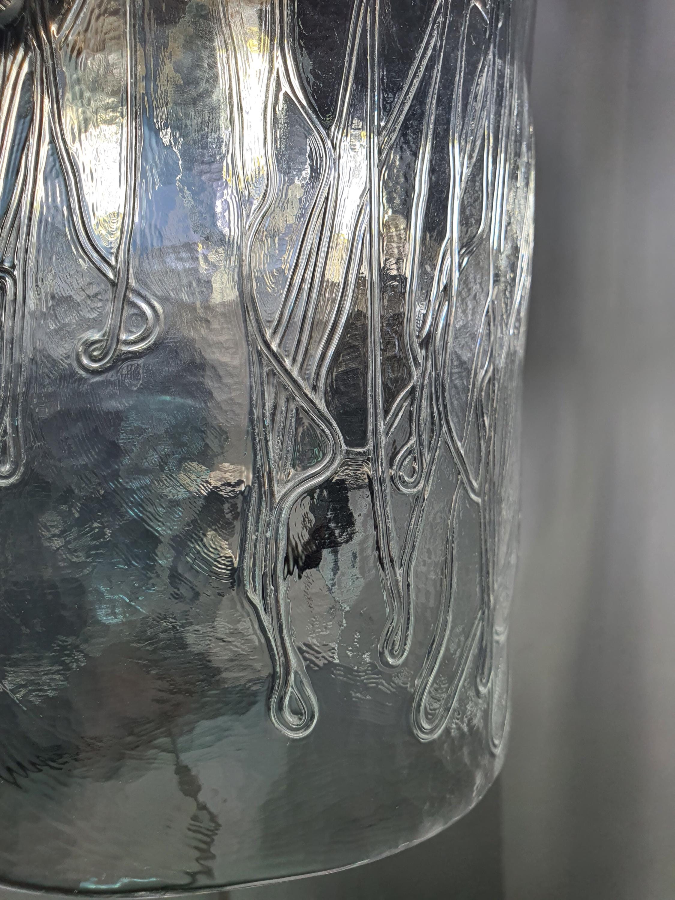 La Murrina 复古穆拉诺透明玻璃弧形壁灯