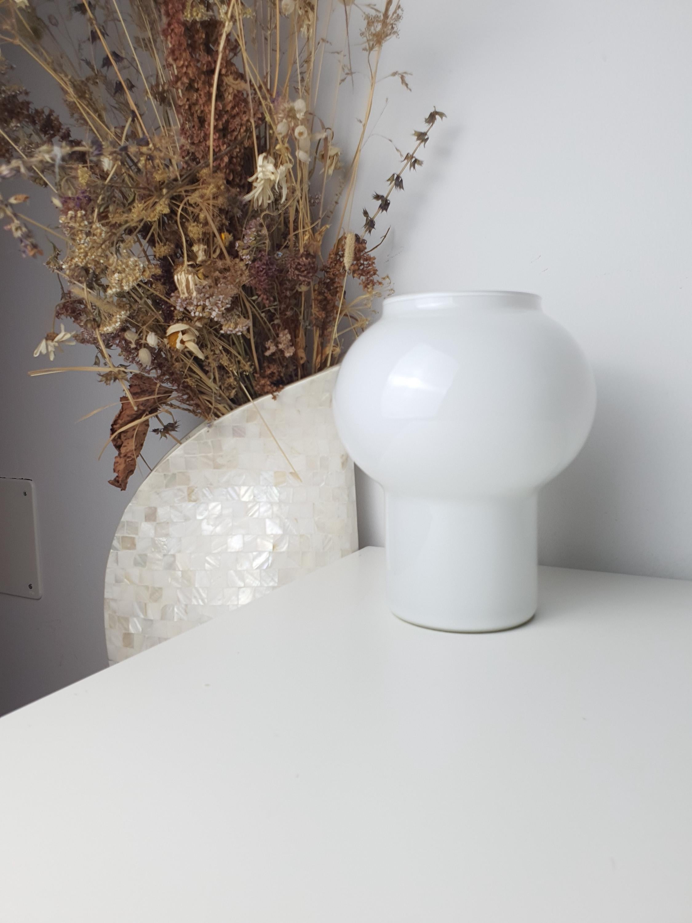 复古穆拉诺玻璃蘑菇台灯 | 意大利中世纪现代床头灯