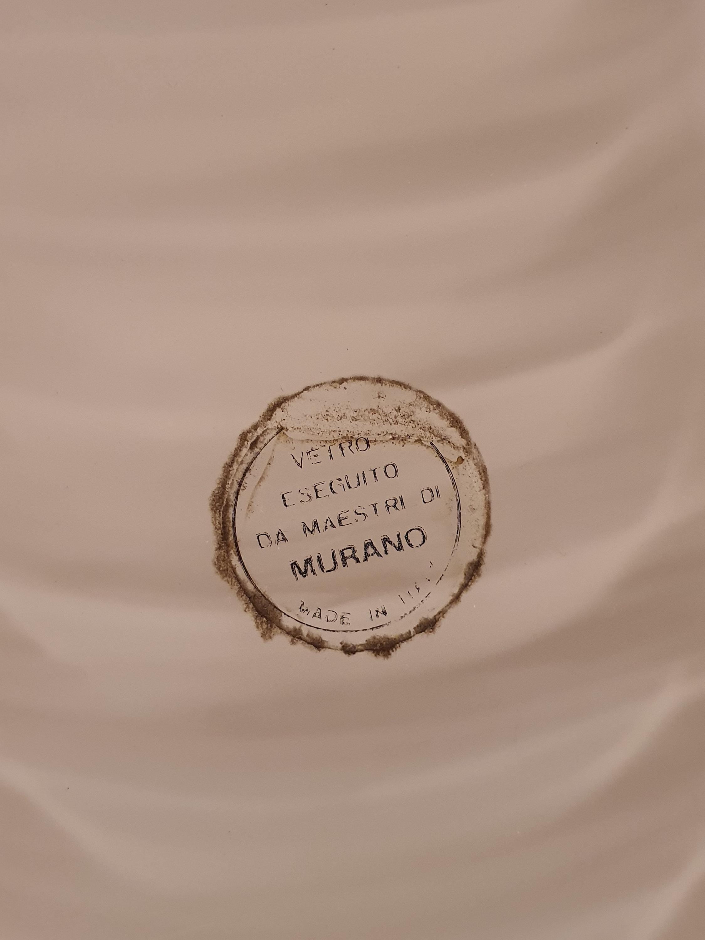 Vintage Pink Satin Murano Glass Pendant Lamp | Hand-Blown Italian Floral Handkerchief Light | MCM Romantic Ceiling Fixture