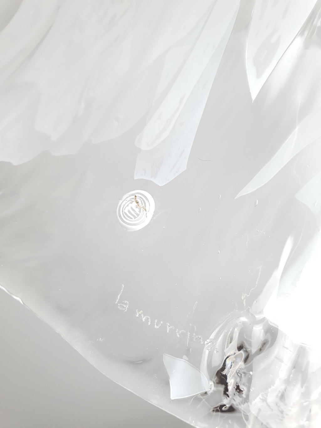 Murano Glass Bell Pendant Light – La Murrina Vintage Floral Design