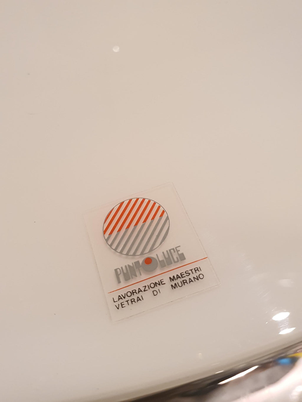 Vintage Murano Glass Pendant Light: Mid-Century Modern UFO Lamp