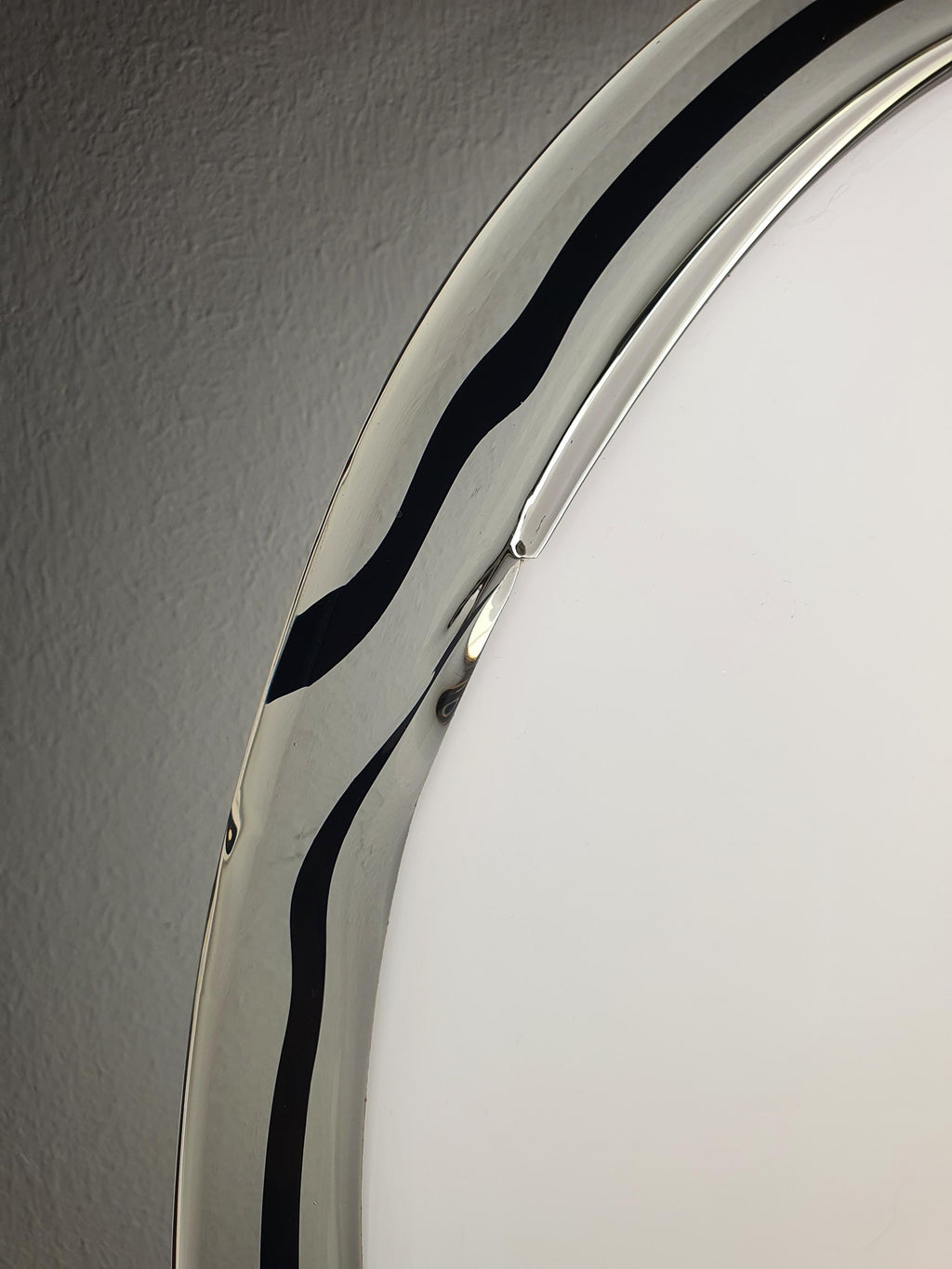 Murano Glass Flush Mount Light: Mid-Century Italian Ceiling/Wall Lamp