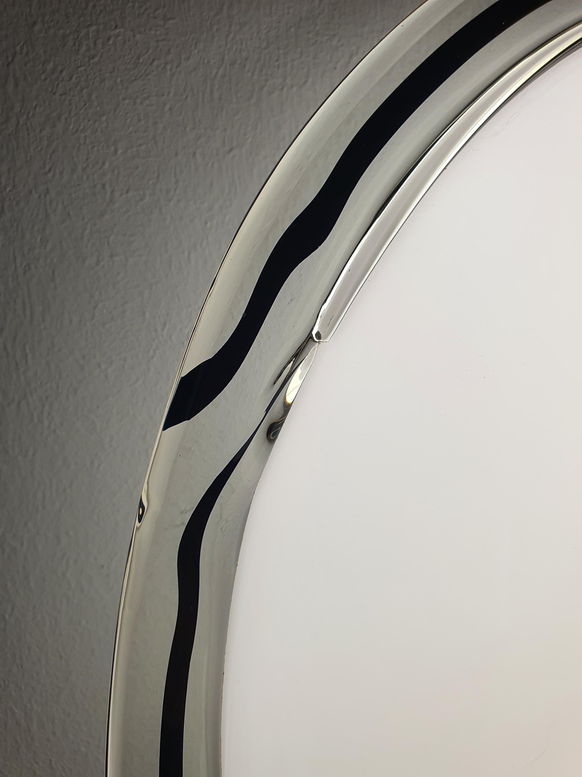 Murano Glass Flush Mount Light: Mid-Century Italian Ceiling/Wall Lamp