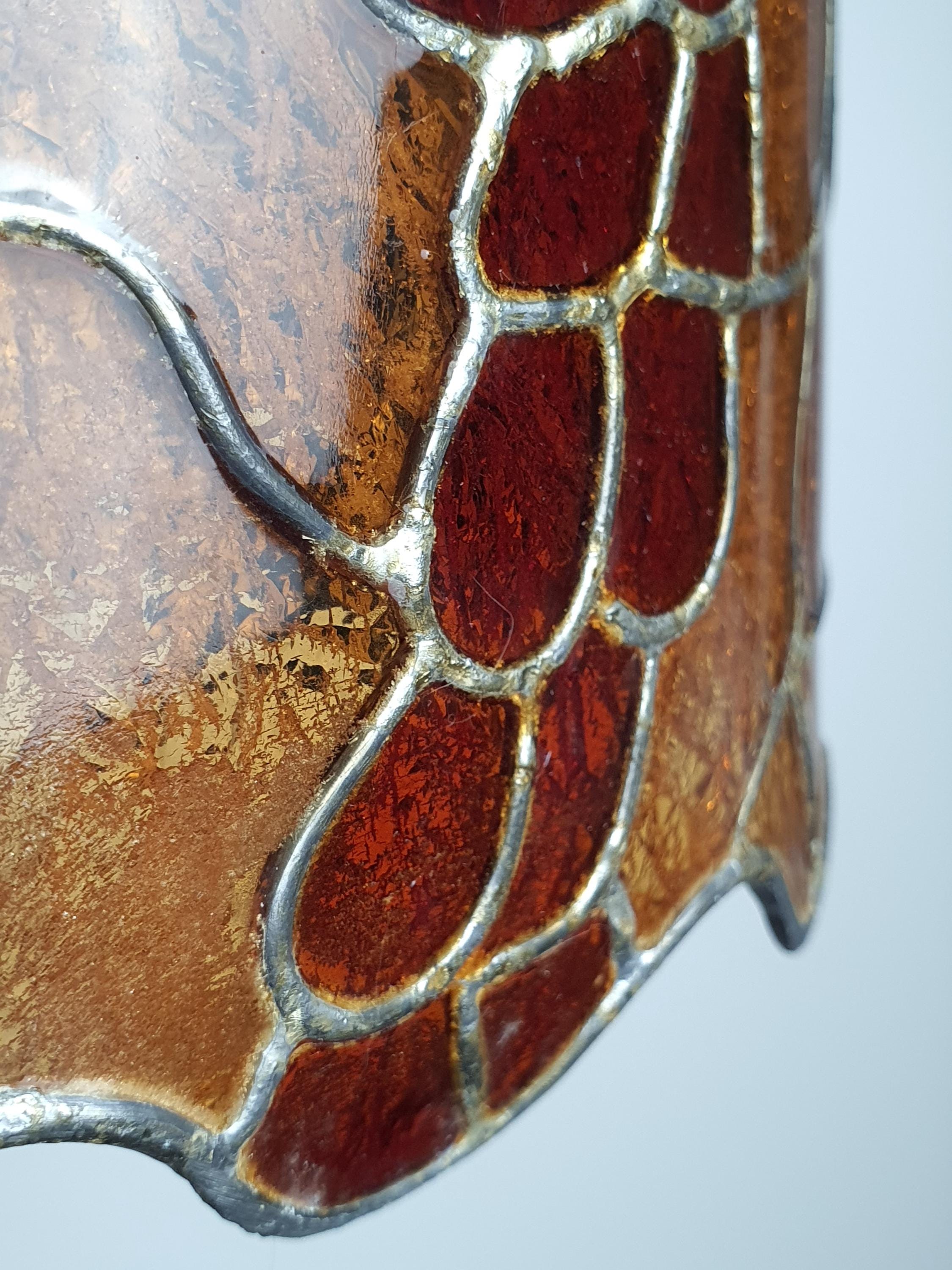 Stained Glass Tavern Pendant Light: Liberty Style Italian Chandelier