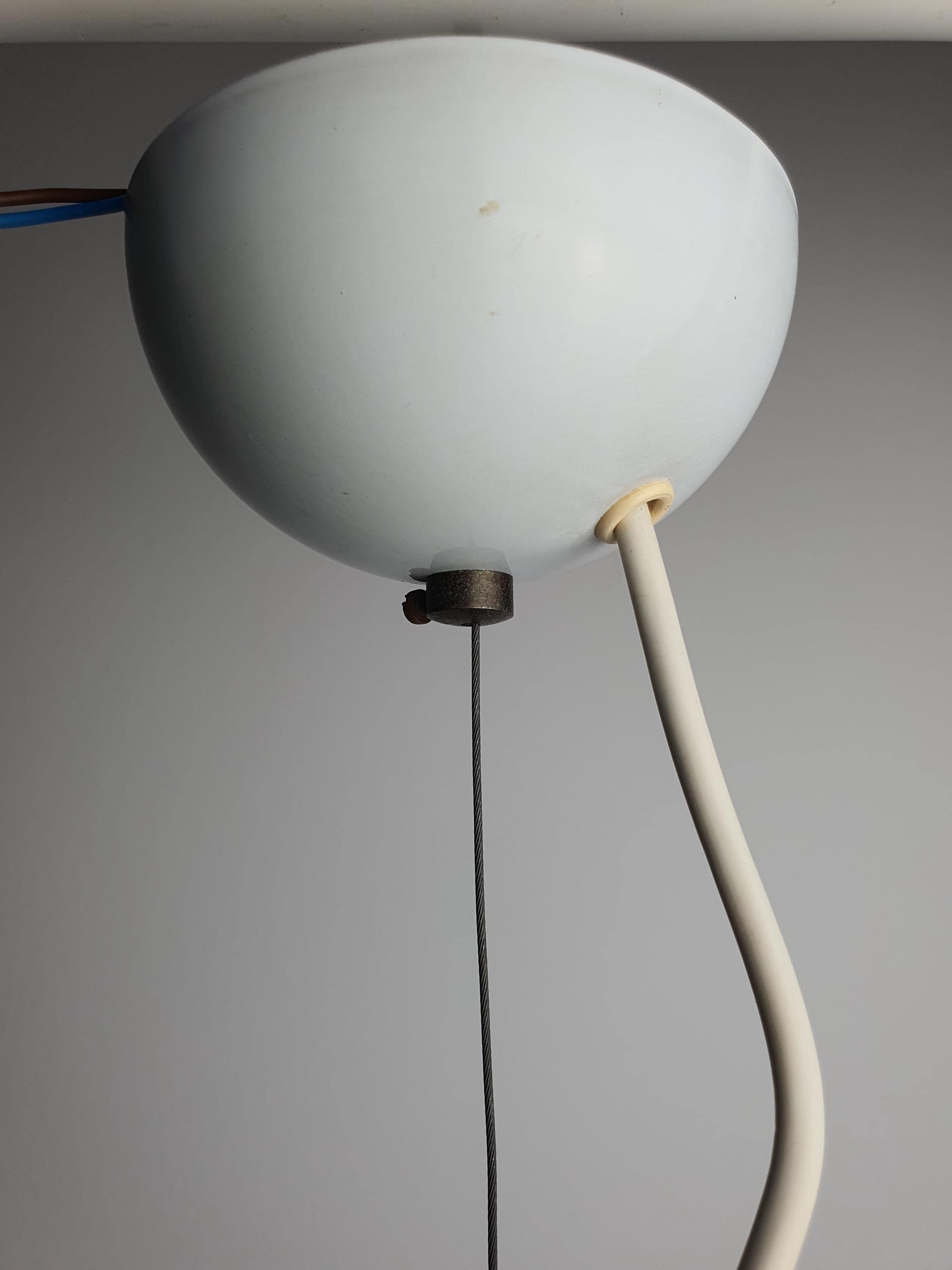 复古 Murano 彩色玻璃吊灯 | 有机郁金香造型 绿色与紫色点缀