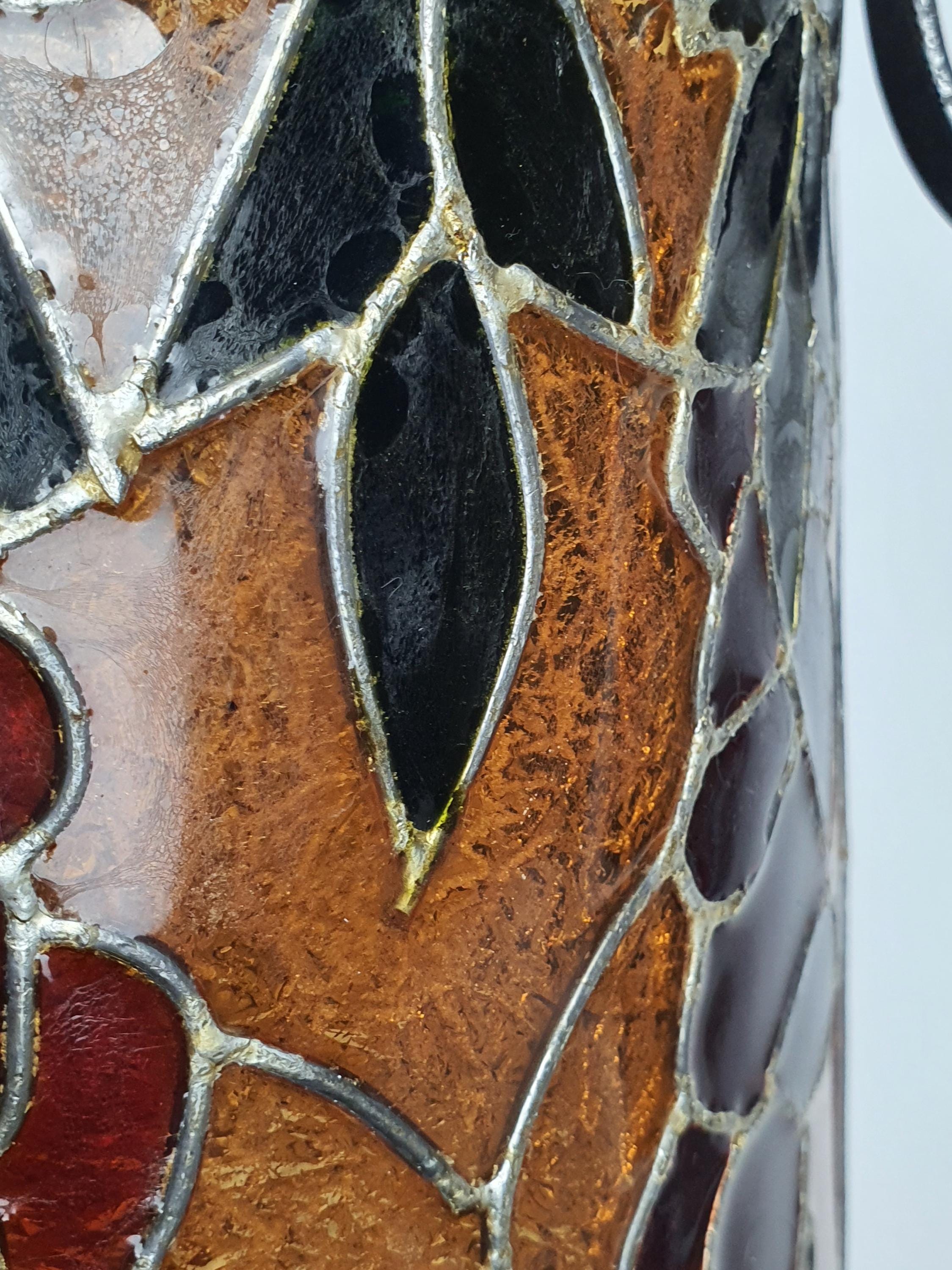 Stained Glass Tavern Pendant Light: Liberty Style Italian Chandelier