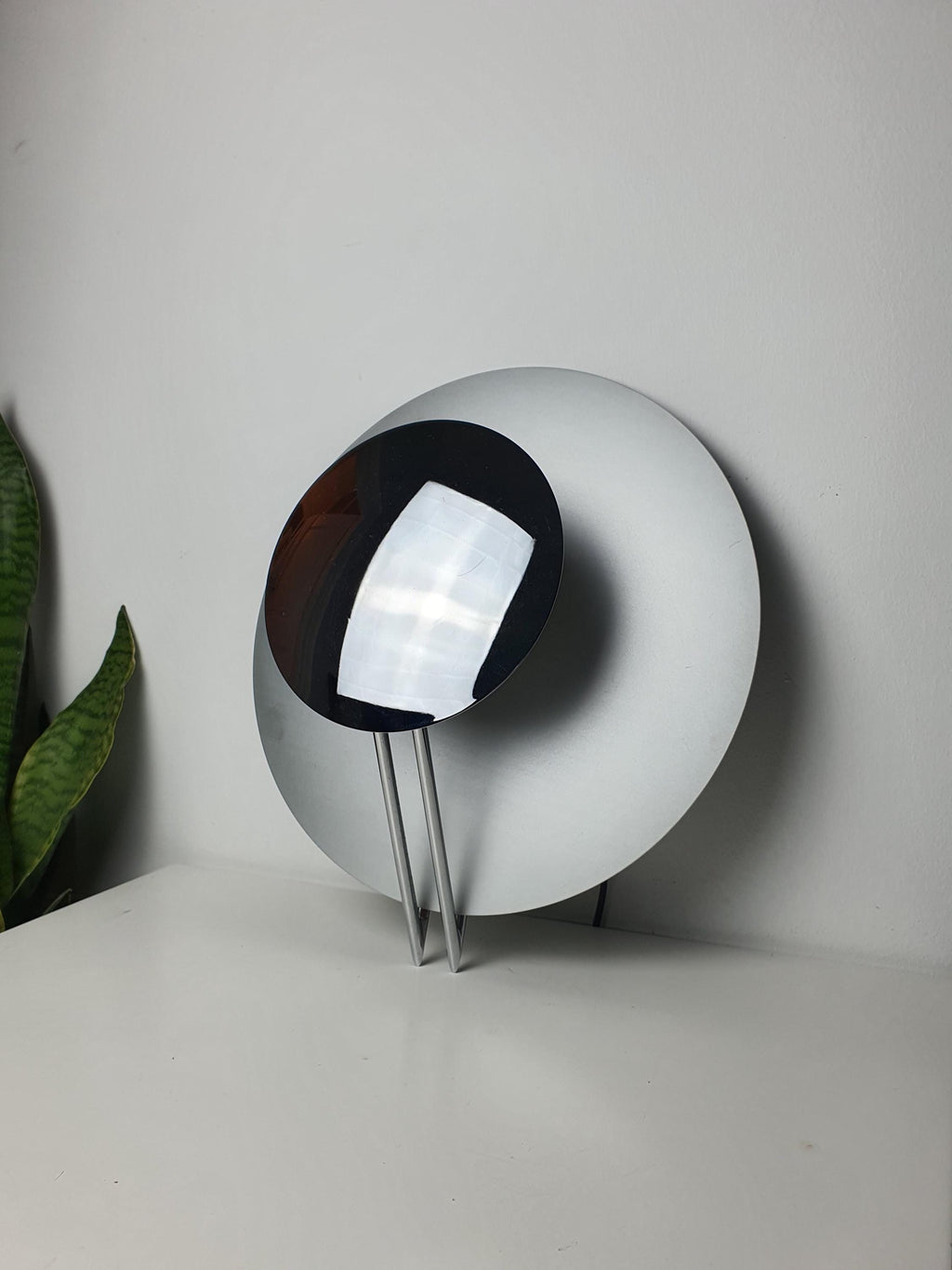 Luciano Cesaro 为 Tre Ci Luce 设计的 Vega 墙灯 / 吸顶灯 | 意大利后现代太空时代设计