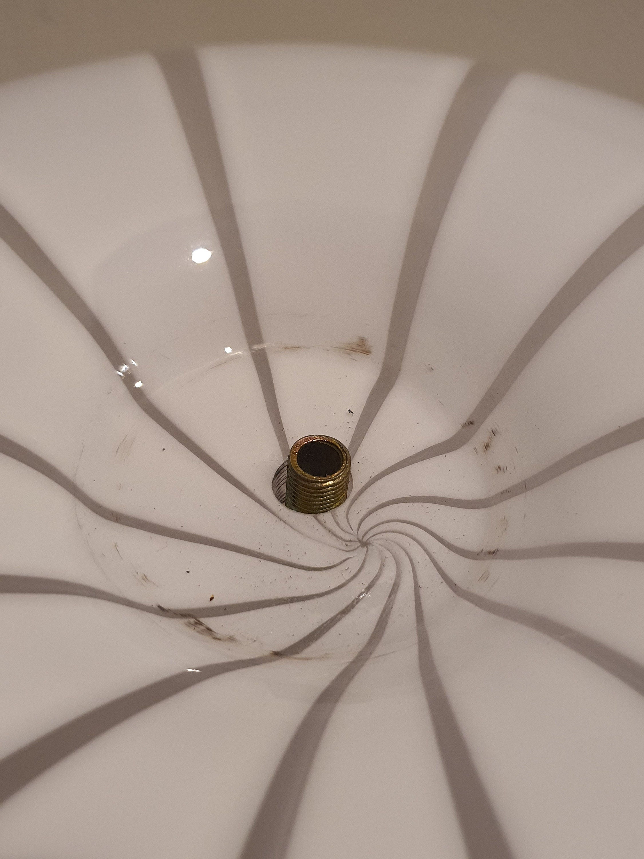 Murano Glass Chamomile Ceiling Lamp: 1980s Italian Floral Light