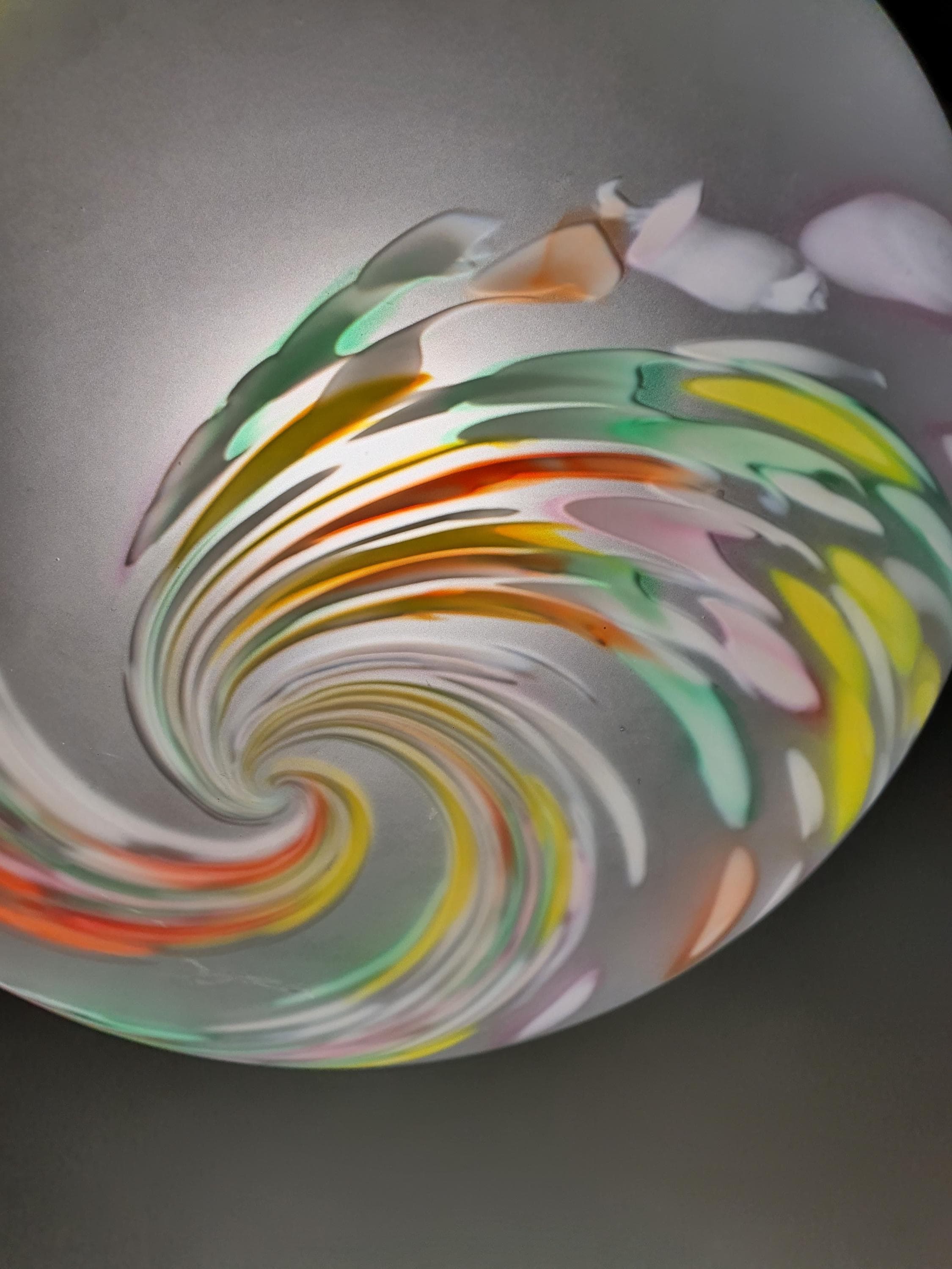 复古 Murano 玻璃吊灯 | Due P. 彩色斑点球形灯 | 意大利中世纪设计