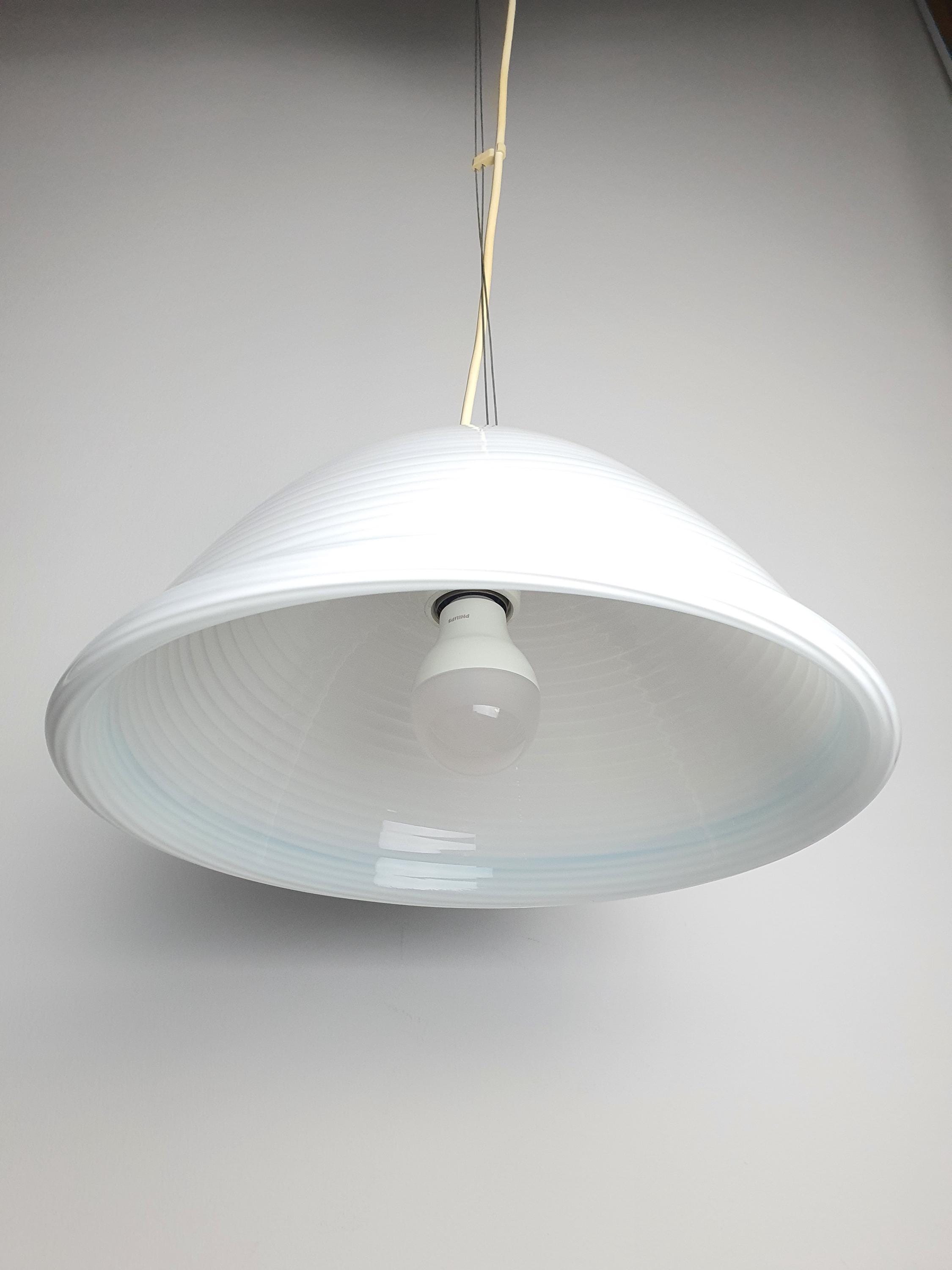 Murano Glass Hat Pendant Light: Nursery Decor, Handcrafted Italian Lighting