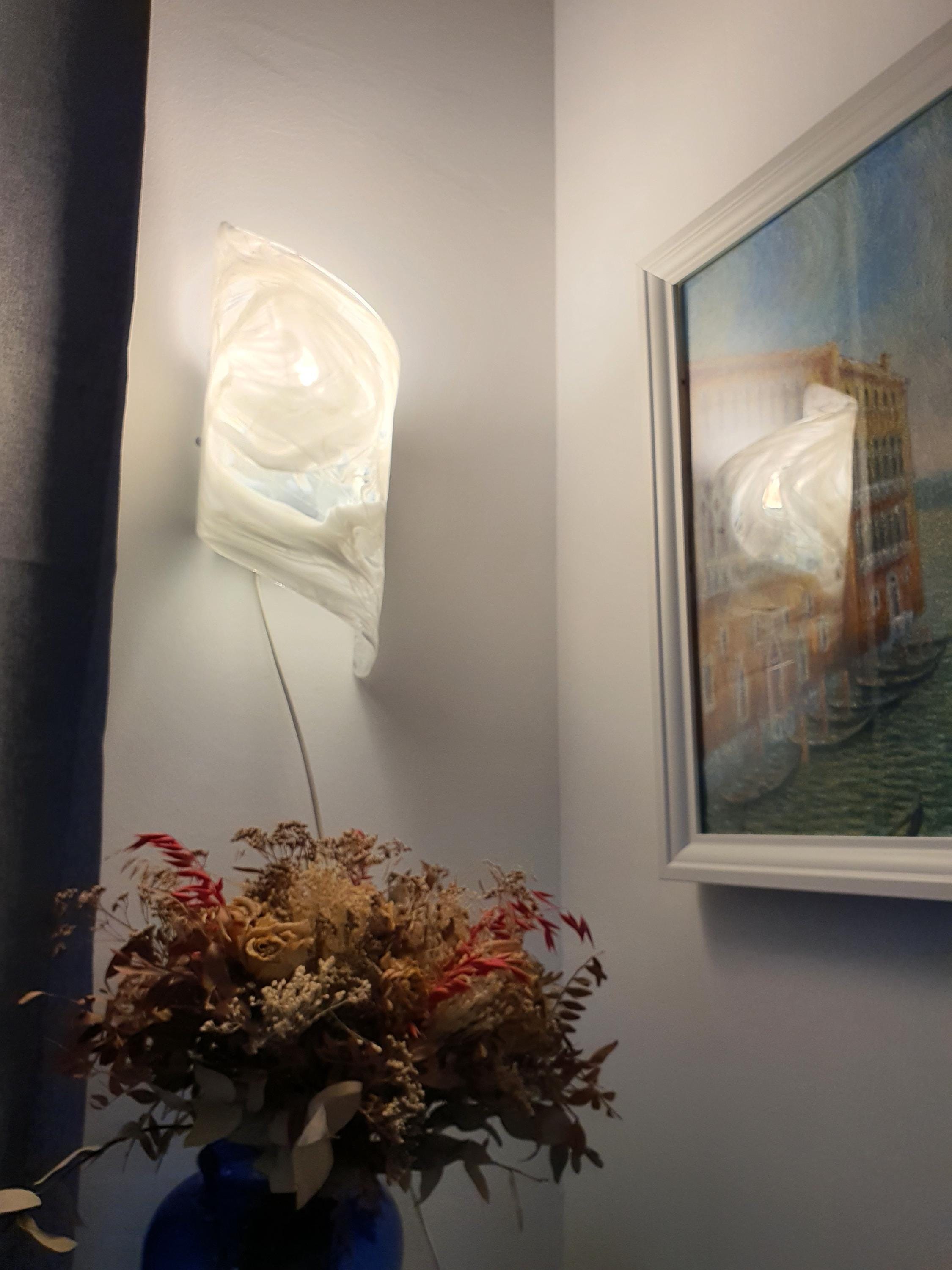 La Murrina Murano Glass Wall Sconce: Italian Hand-Crafted Lighting