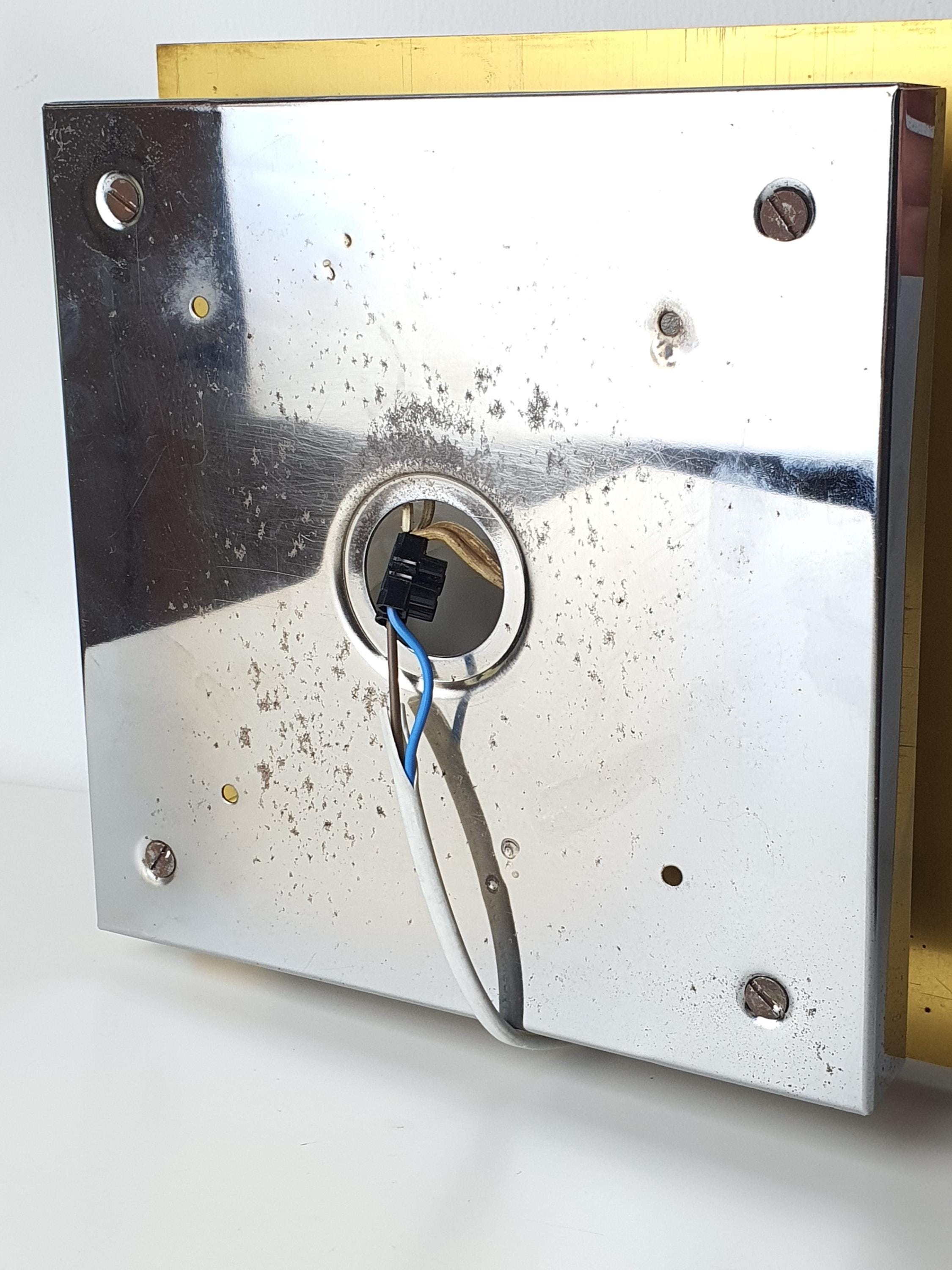 La Murrina Vintage Murano Glass Flush Mount – Handblown Organic Square Ceiling Light