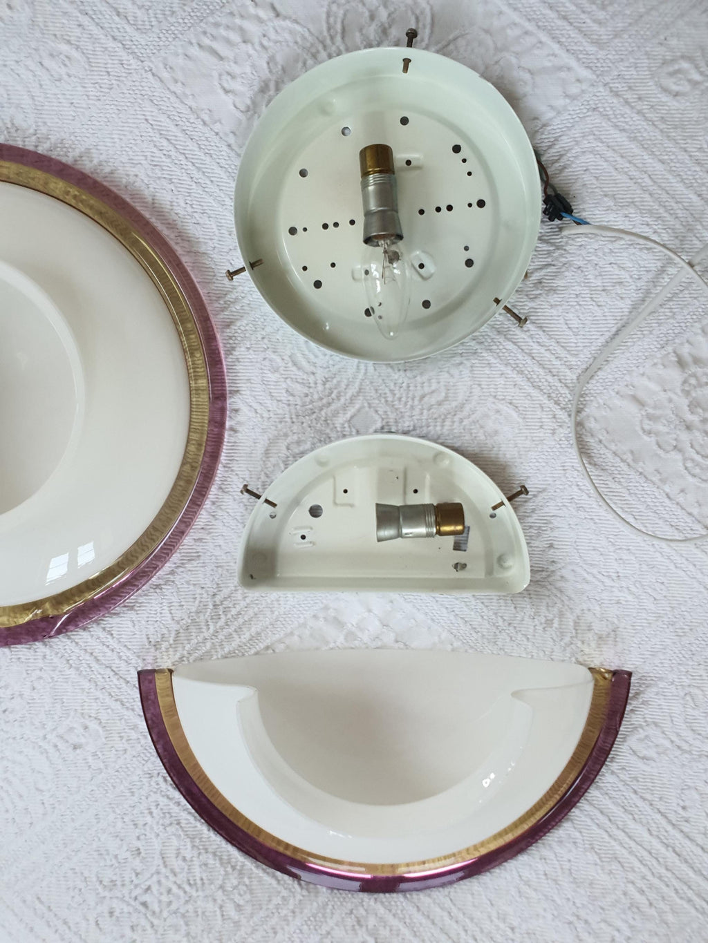 Vintage Murano Glass Flush Mount Light Fixtures: Retro Italian Lighting