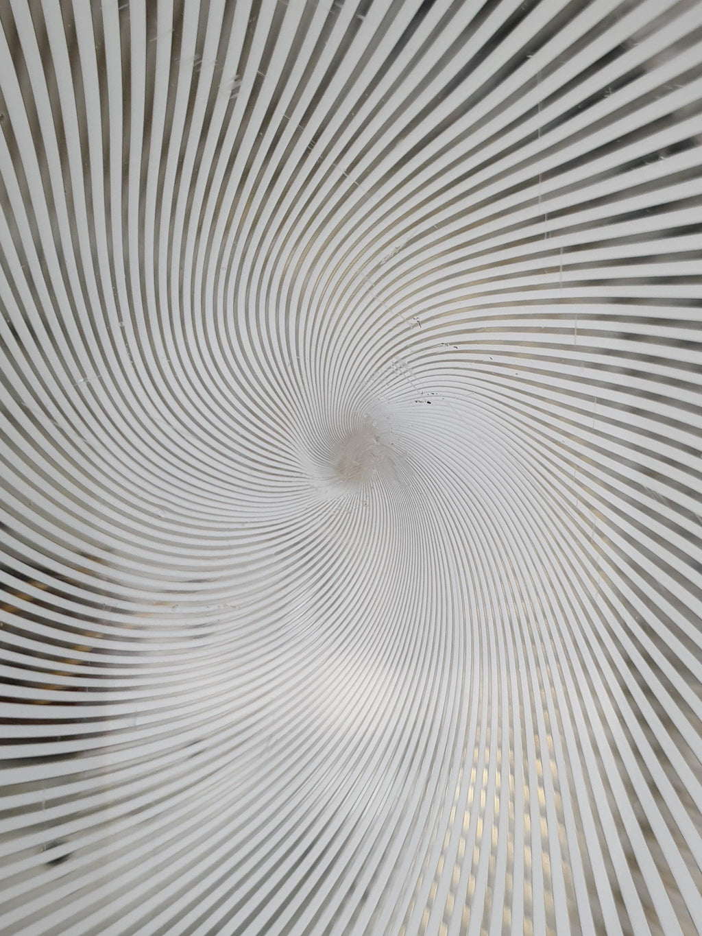 Venini signed flush mount installed as ceiling light, large scale, sophisticated interior