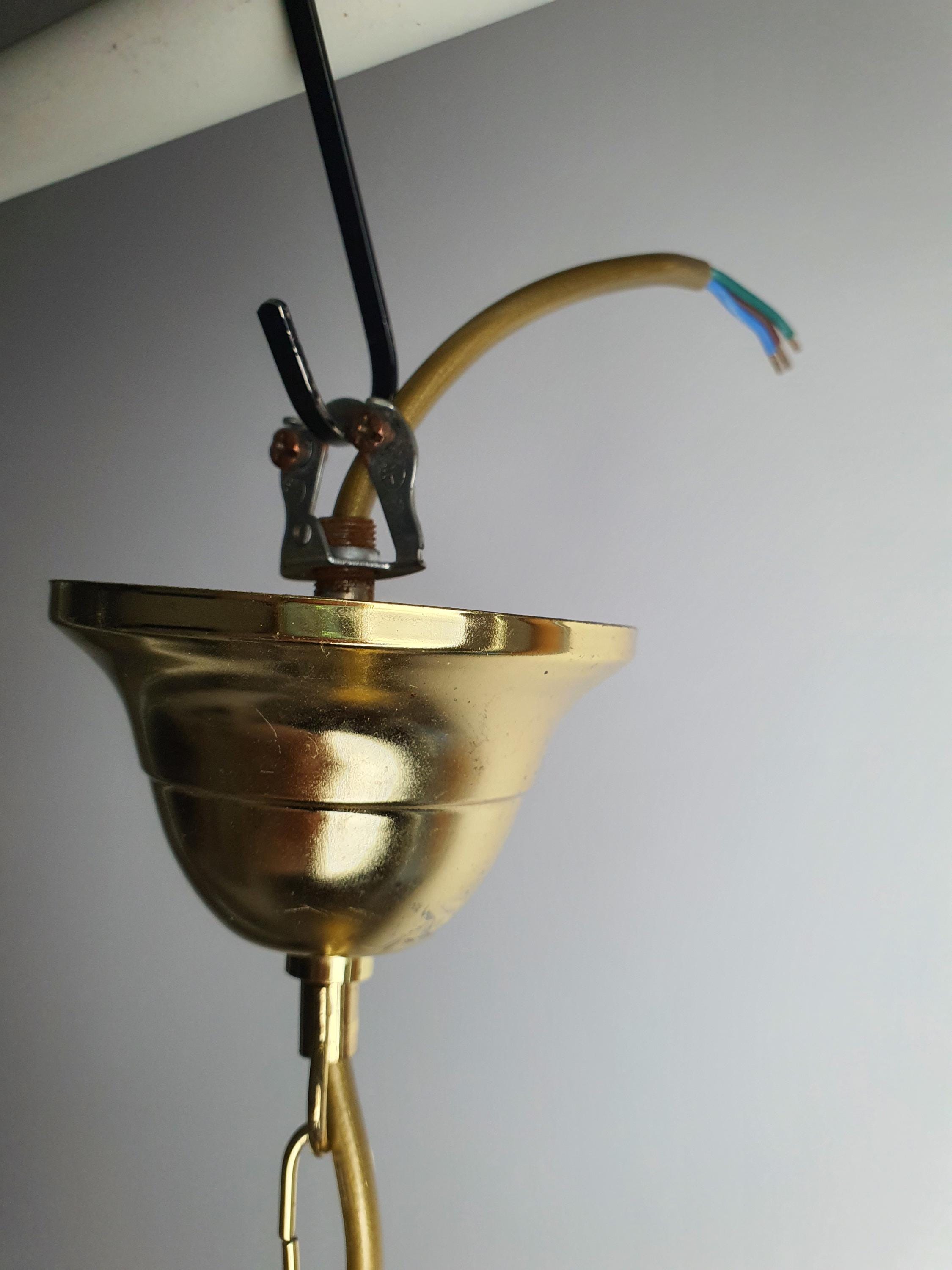 Vintage Murano Glass Chandelier | Double Pink Teardrops Hollywood Regency Cascade Light