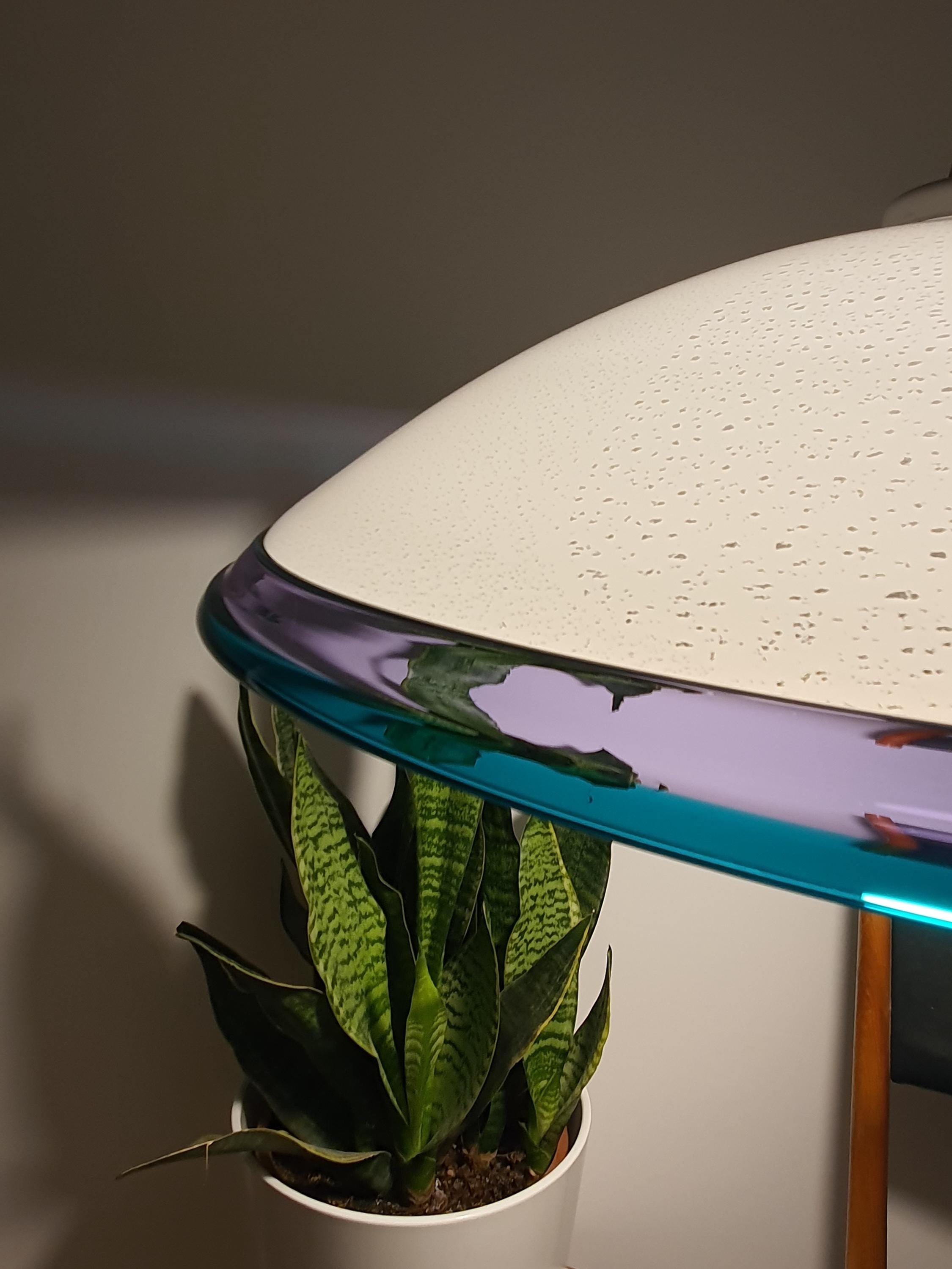 Vintage Murano Glass Pendant Light: Bell Shape Minimalist Lighting
