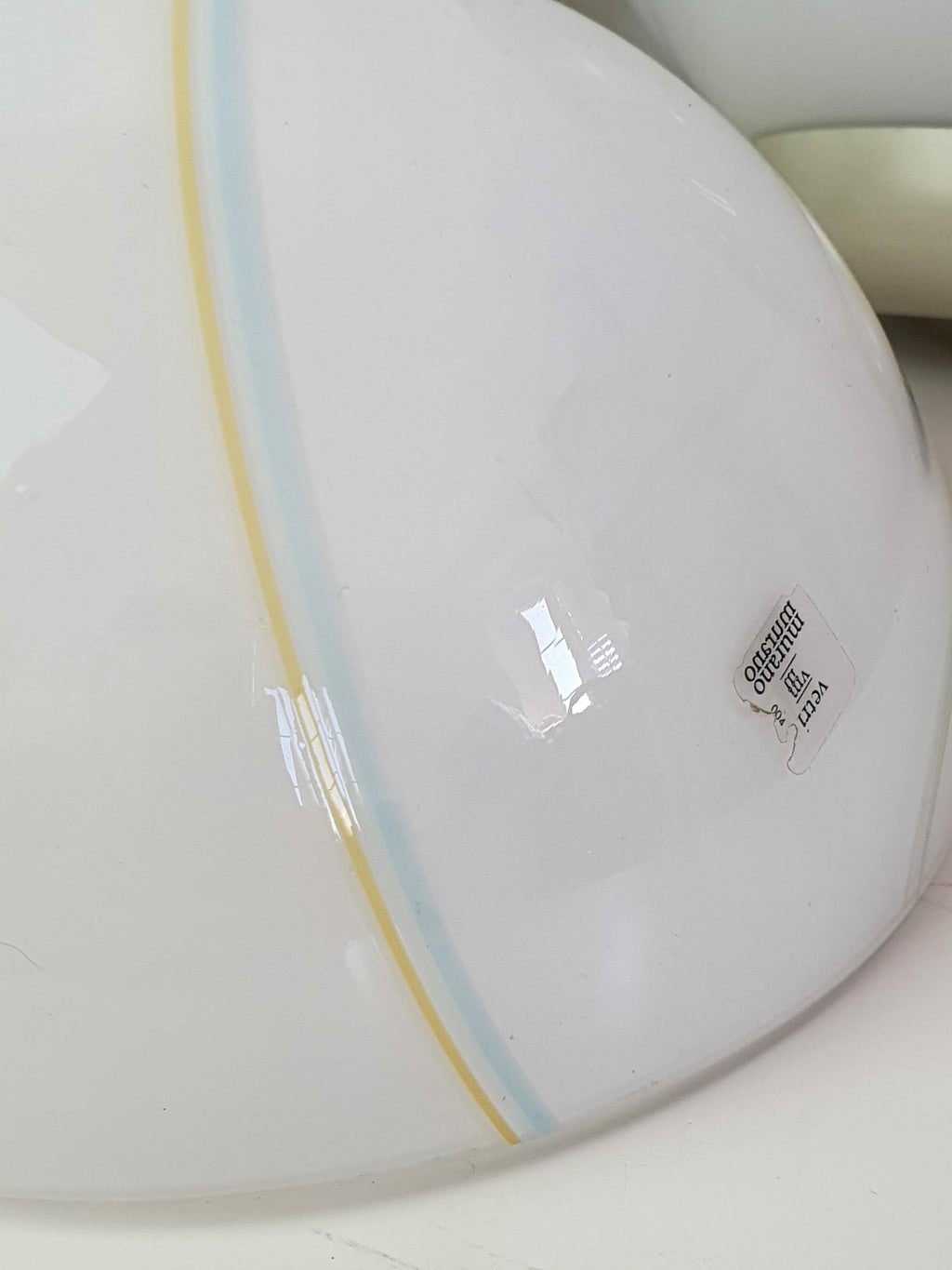 Murano Glass Lighting Set (3 Pieces) | Mid-Century Modern Sconces & Flush Mount | Italian Hand-Blown Vintage Light Trio