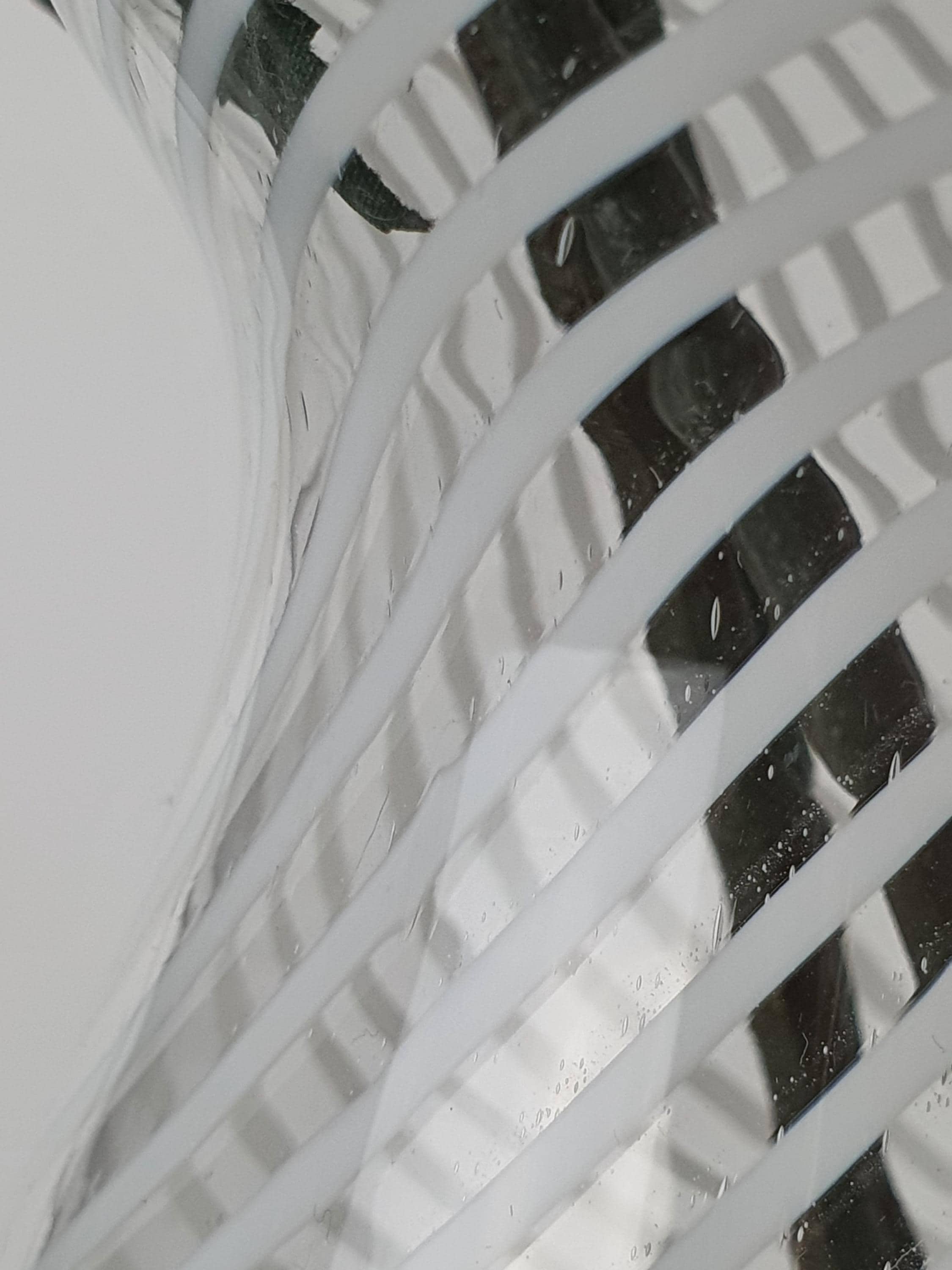 Vintage Murano Glass Filigree Vase in the Style of Paolo Venini | Midcentury Minimalist Italian Design