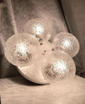 Stilnovo Vintage-4-Globen-Plafonnier, italienisches Mid-Century-Modern-Design