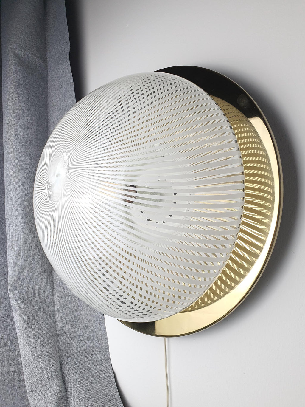 no filigrana flush mount, E27 socket, gold ring