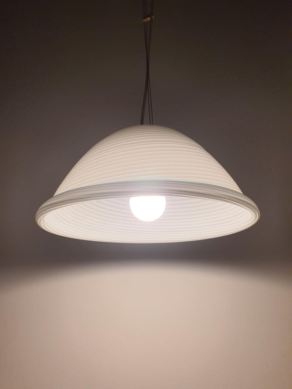 Murano Glass Hat Pendant Light: Nursery Decor, Handcrafted Italian Lighting