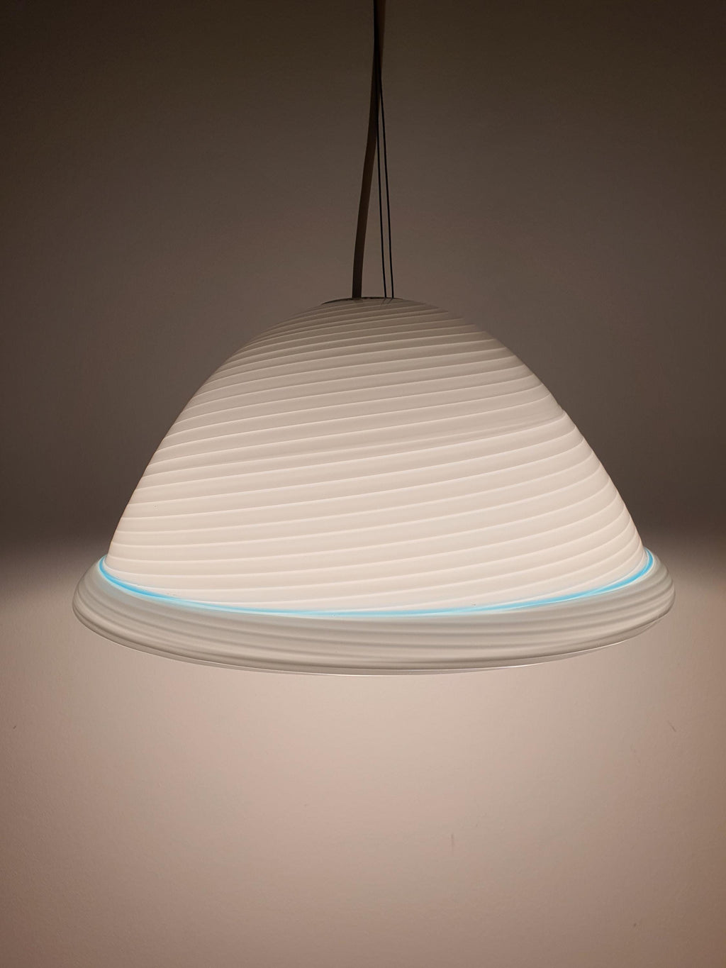 Murano Glass Hat Pendant Light: Nursery Decor, Handcrafted Italian Lighting
