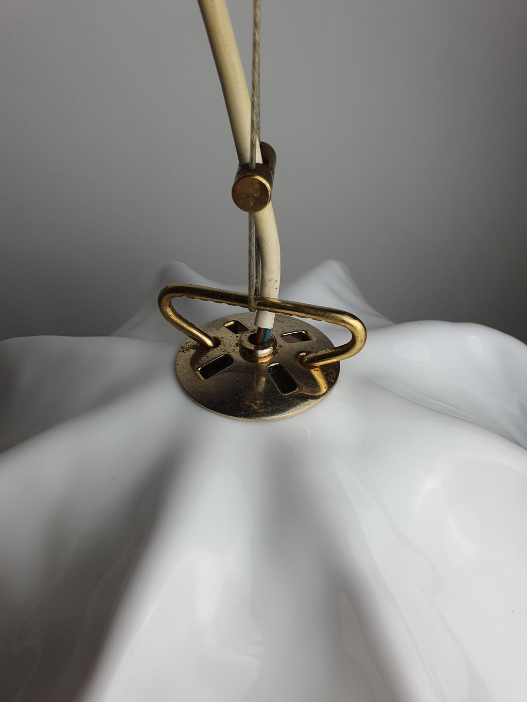 La Murrina Pink Tulip Pendant Light: Vintage Murano Glass Floral Lamp