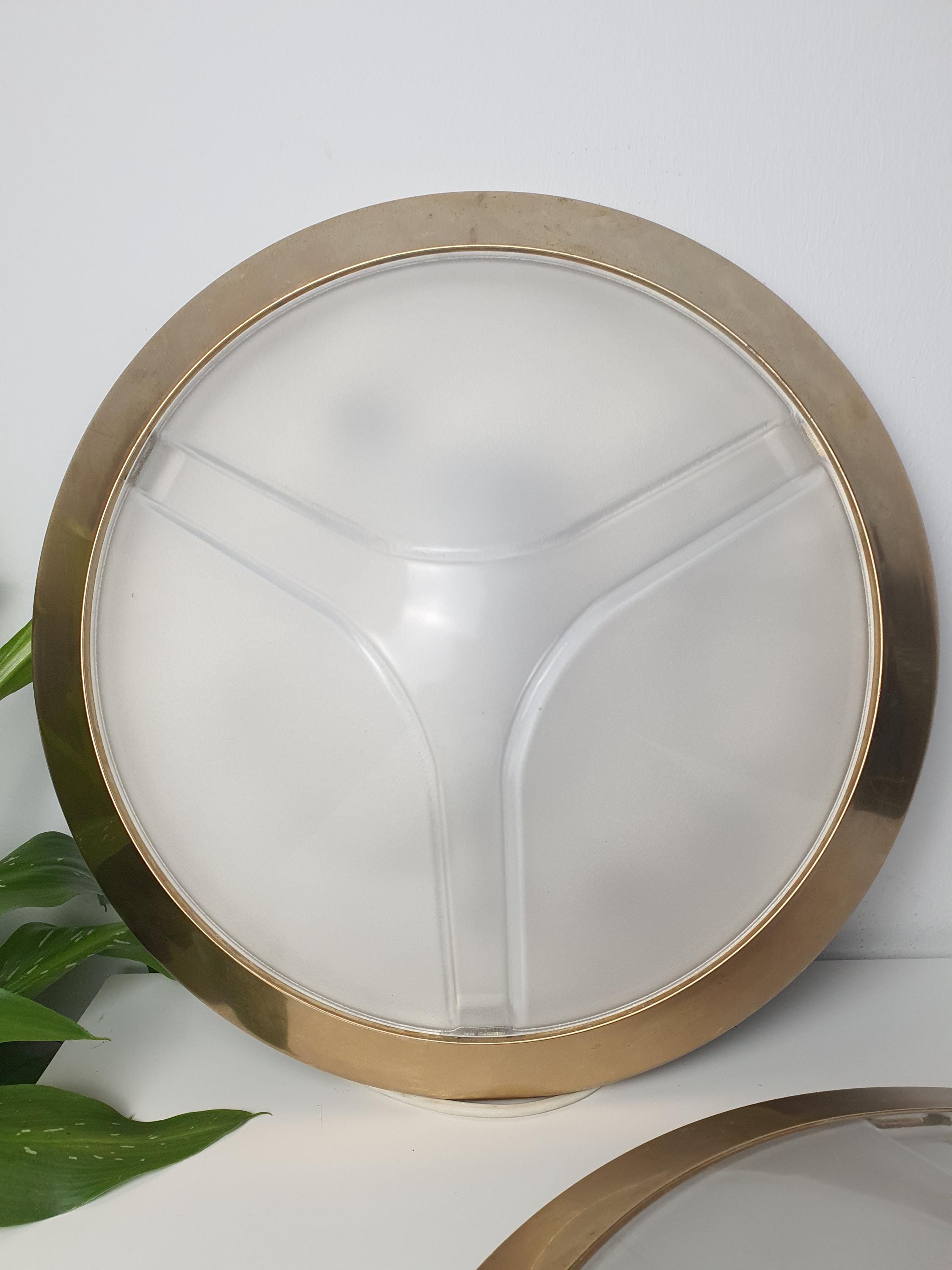 Pair of Prisma Pulsa Mid-Century Italian Ceiling or Wall Lights