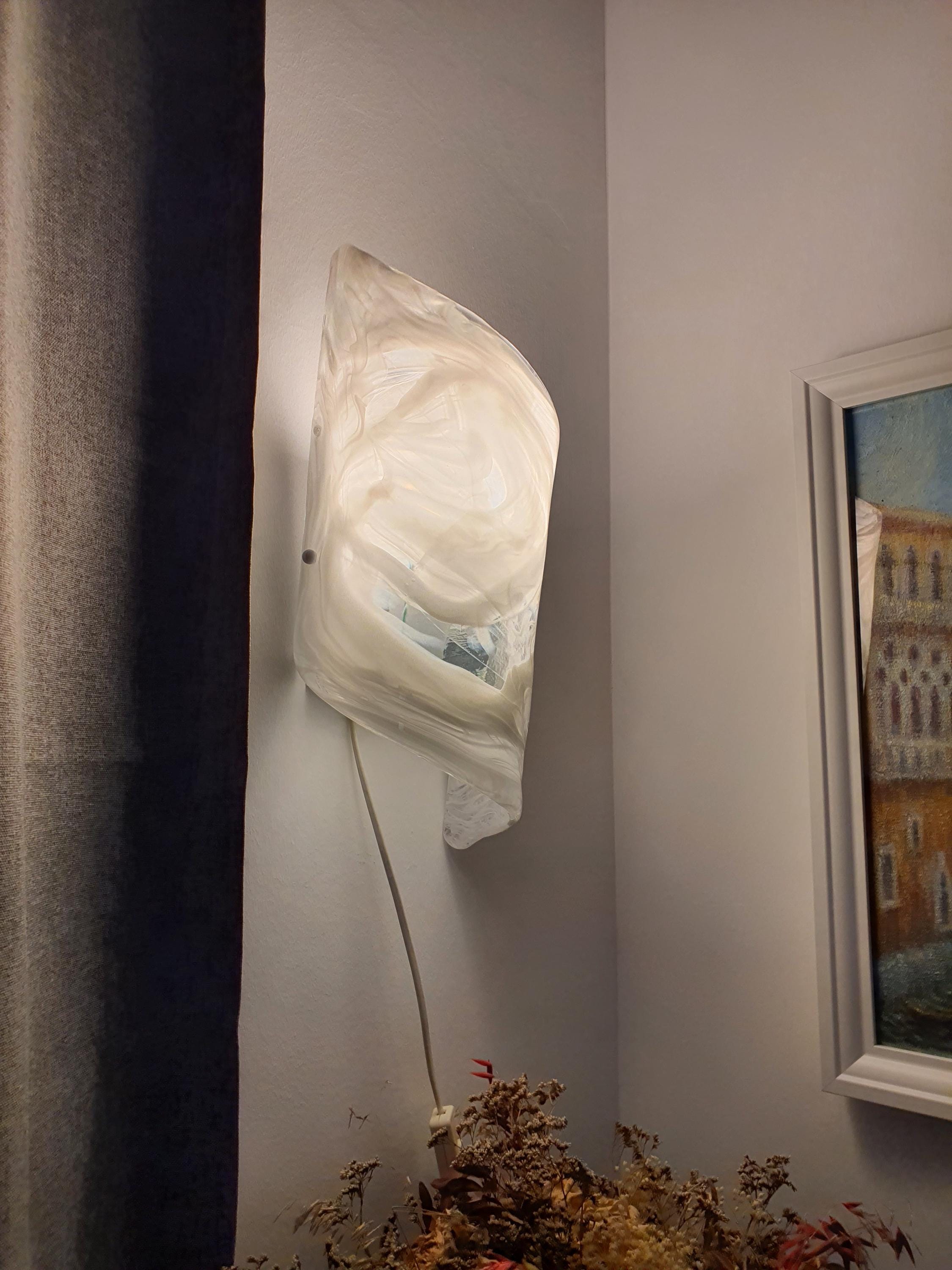 La Murrina Murano Glass Wall Sconce: Italian Hand-Crafted Lighting