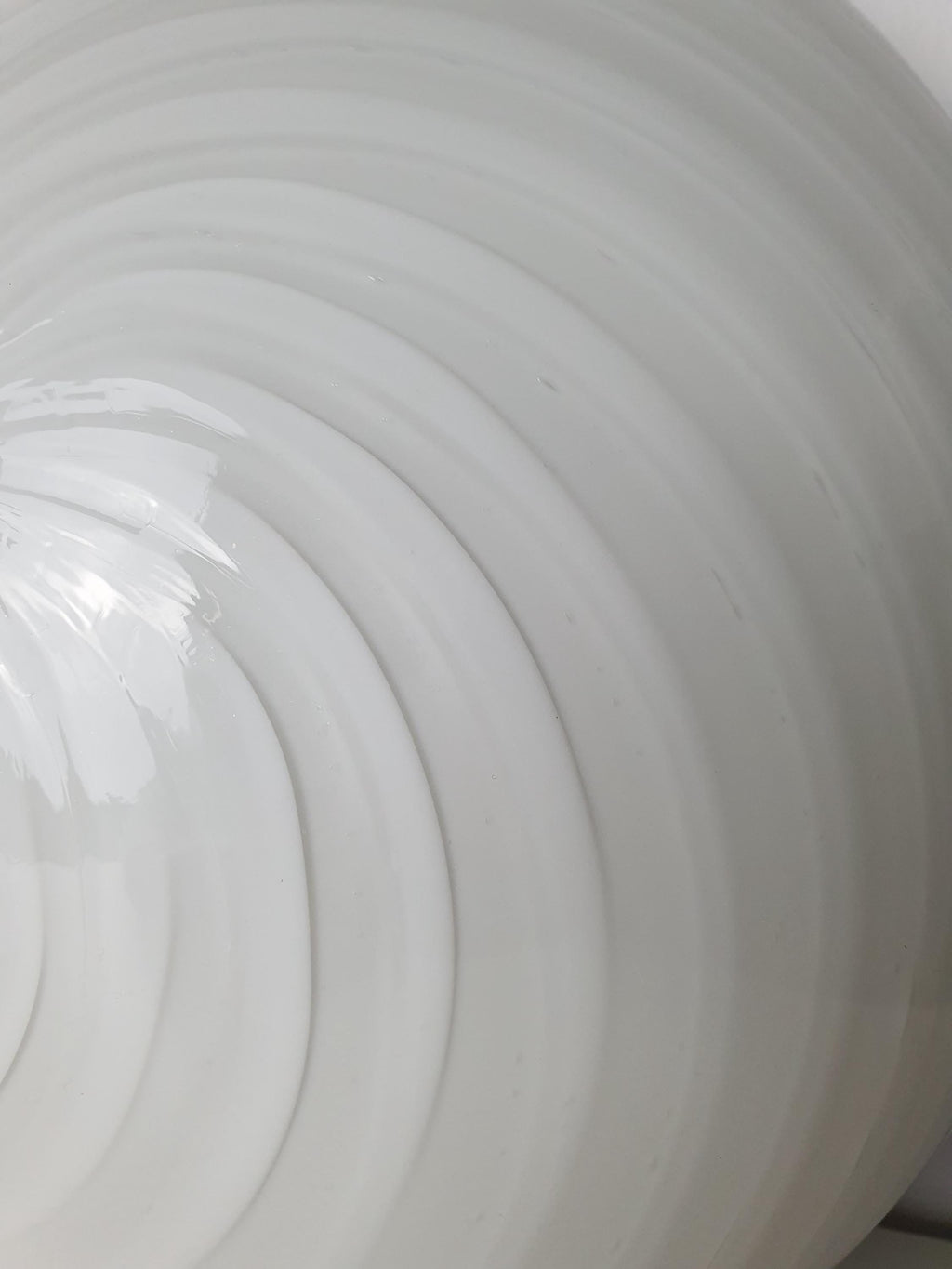 Lumière de montage encastré en verre de Murano à tourbillon vintage – Luminaire de plafond ou mural moderne du milieu du siècle