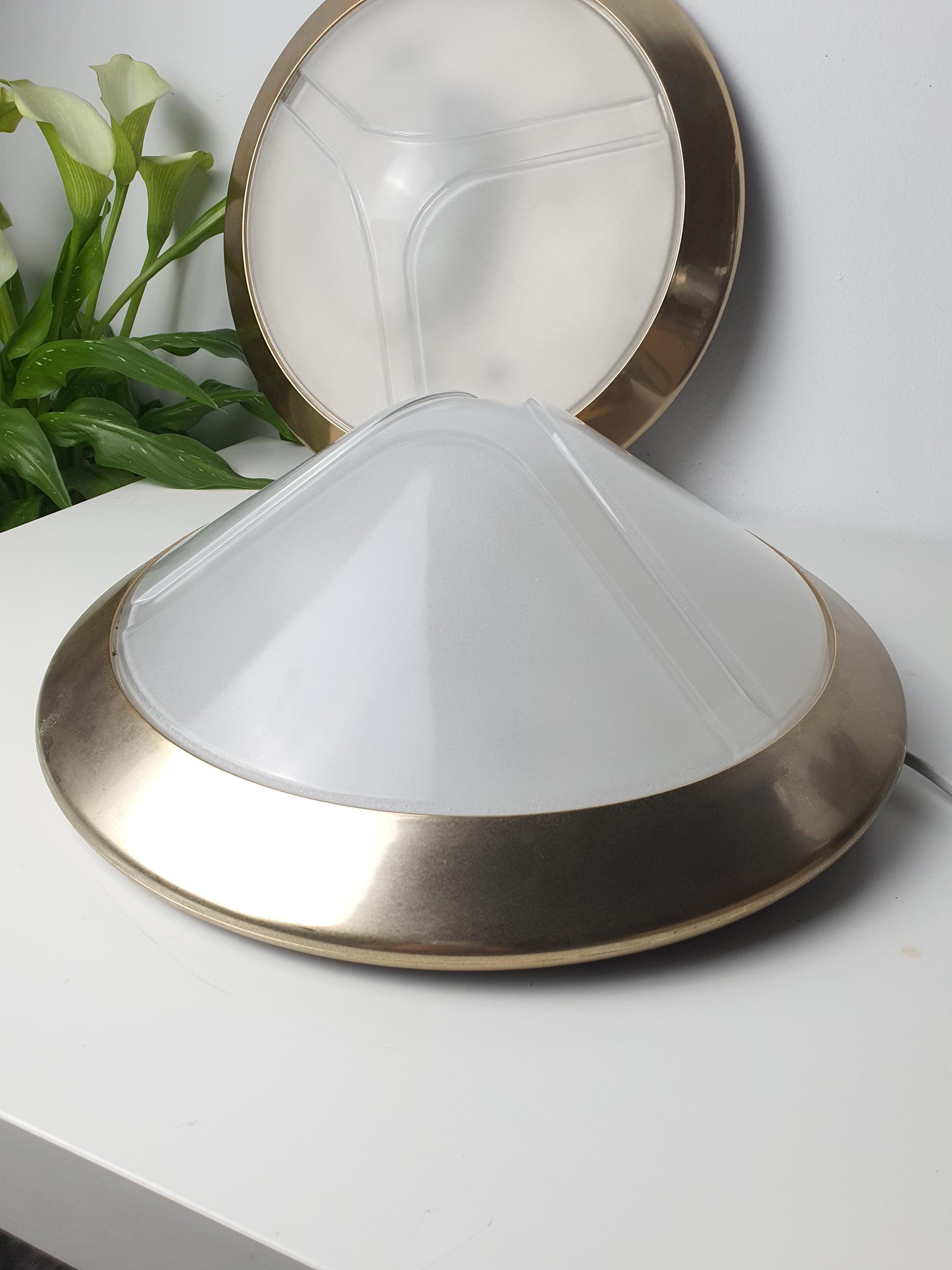 Pair of Prisma Pulsa Mid-Century Italian Ceiling or Wall Lights