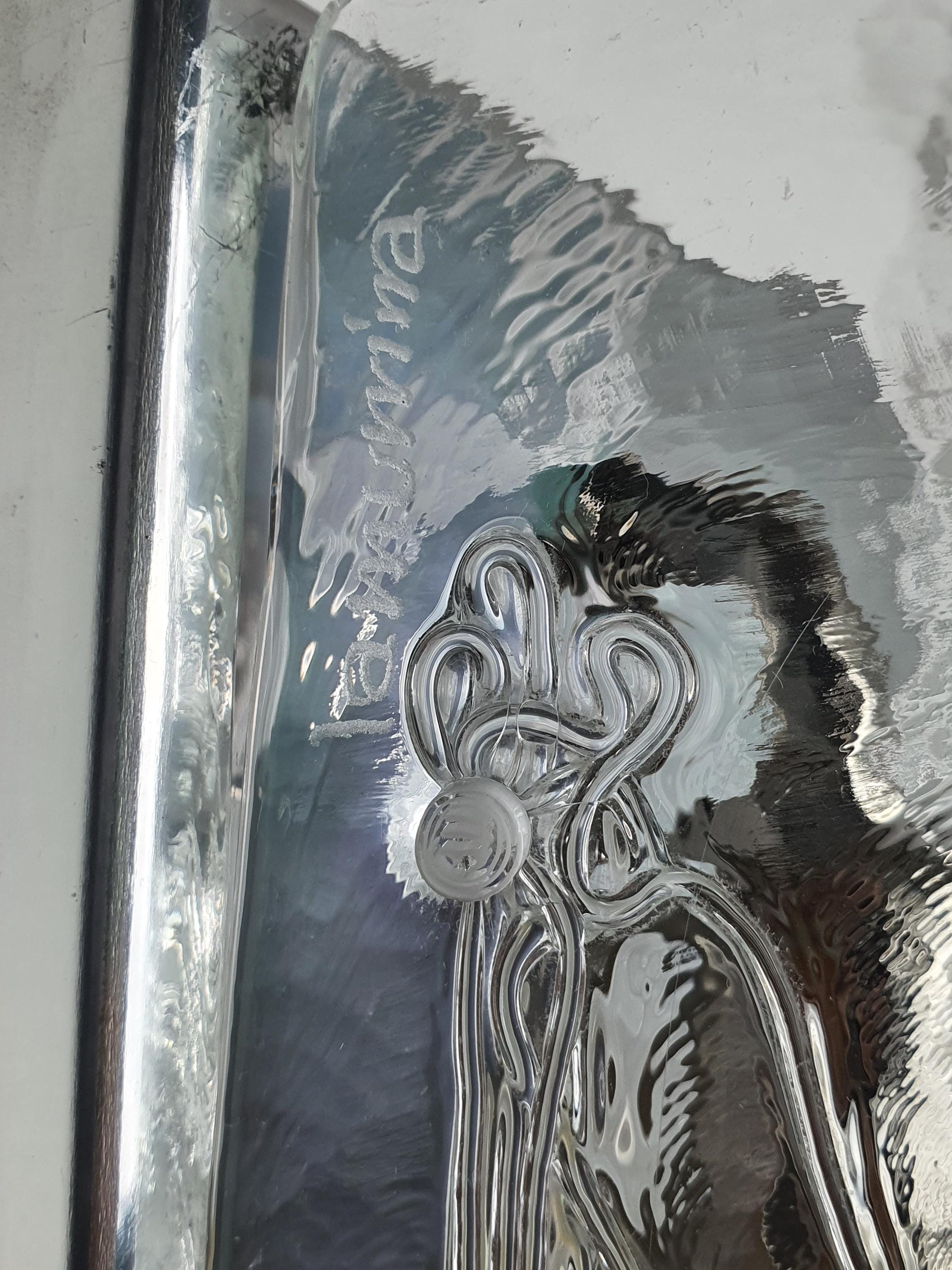 La Murrina 复古穆拉诺透明玻璃弧形壁灯