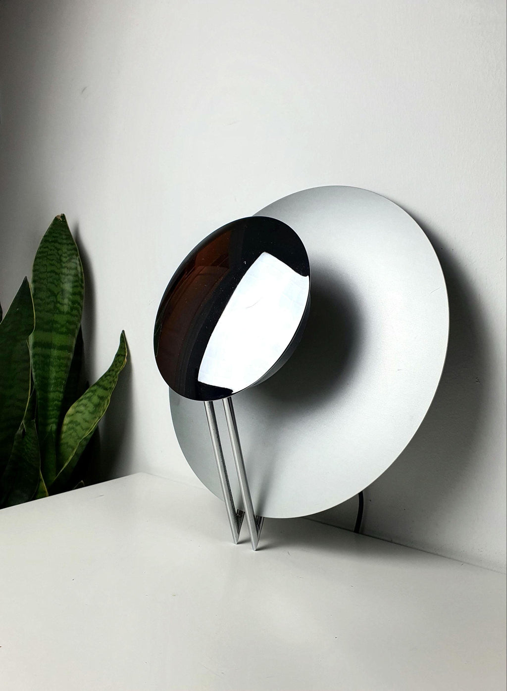 Luciano Cesaro Vega wall light Tre Ci Luce aluminium postmodern design