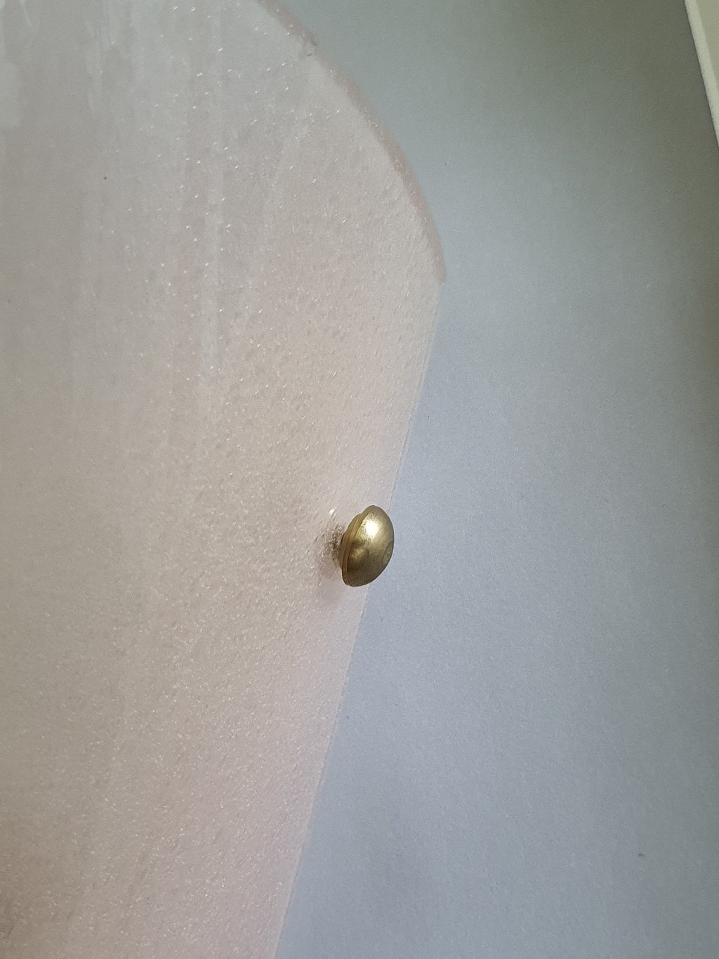 Murano Glass Pink Wall Sconce: Midcentury Art Deco Italian Lighting