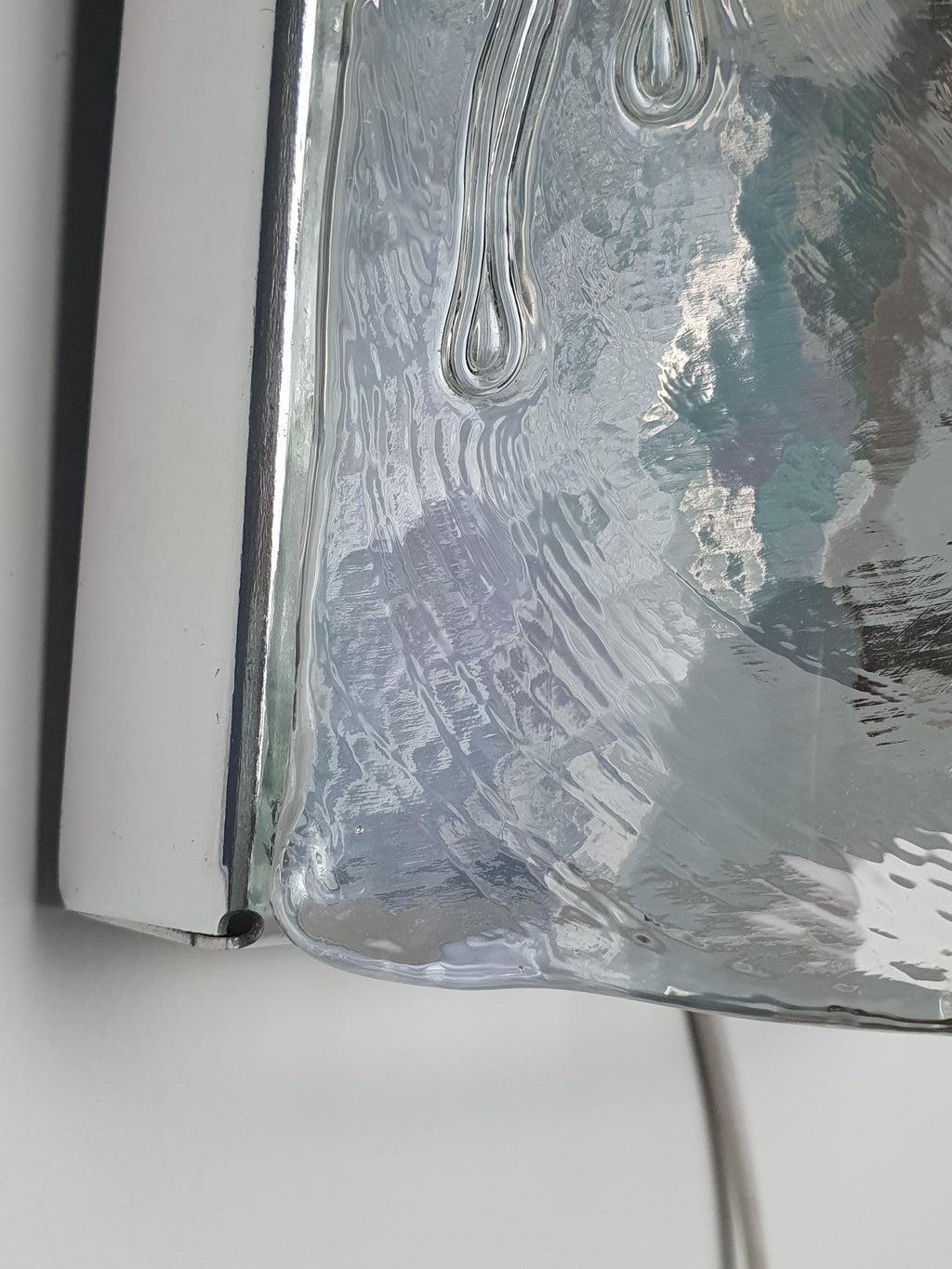 La Murrina 复古穆拉诺透明玻璃弧形壁灯